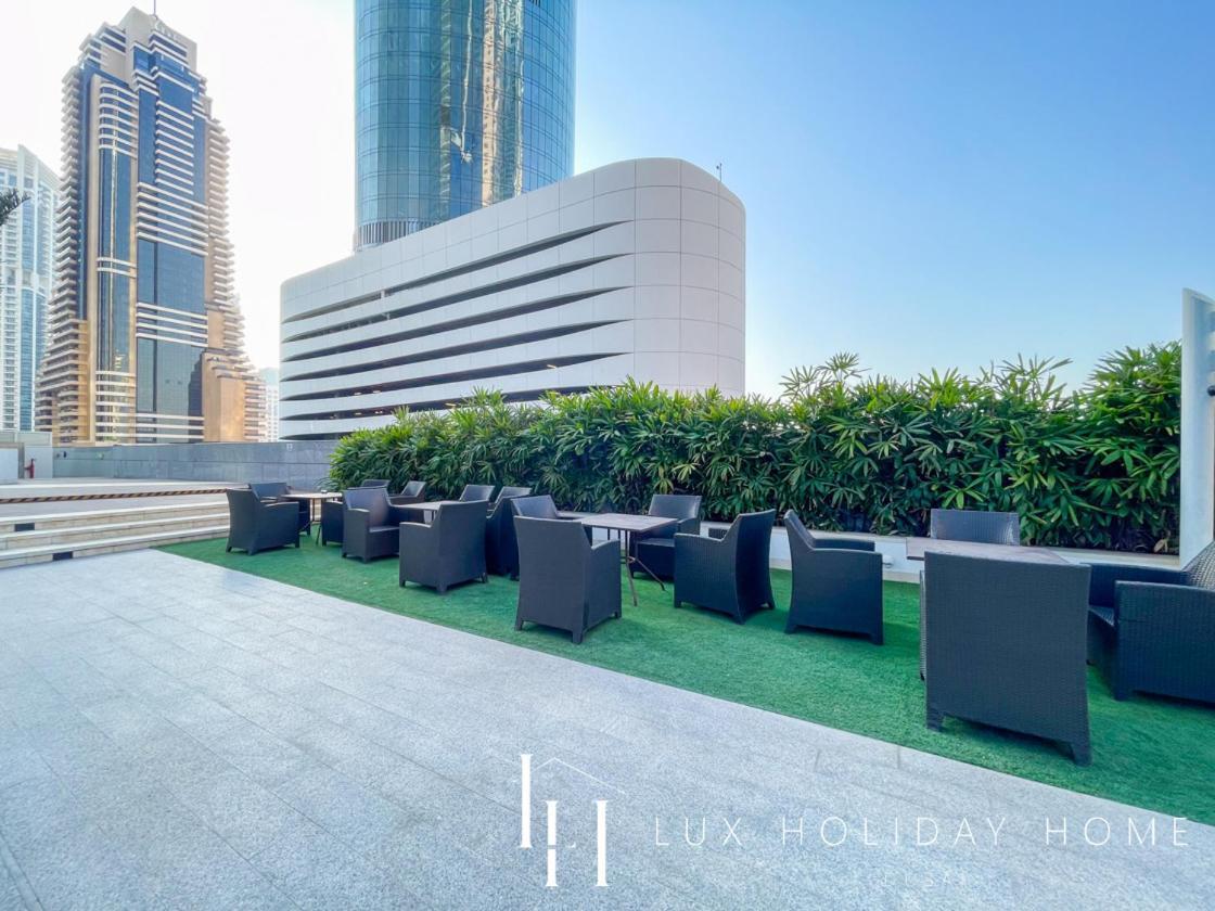 Lux - Lavish Suite With Full Palm Jumeirah View 1 دبي المظهر الخارجي الصورة