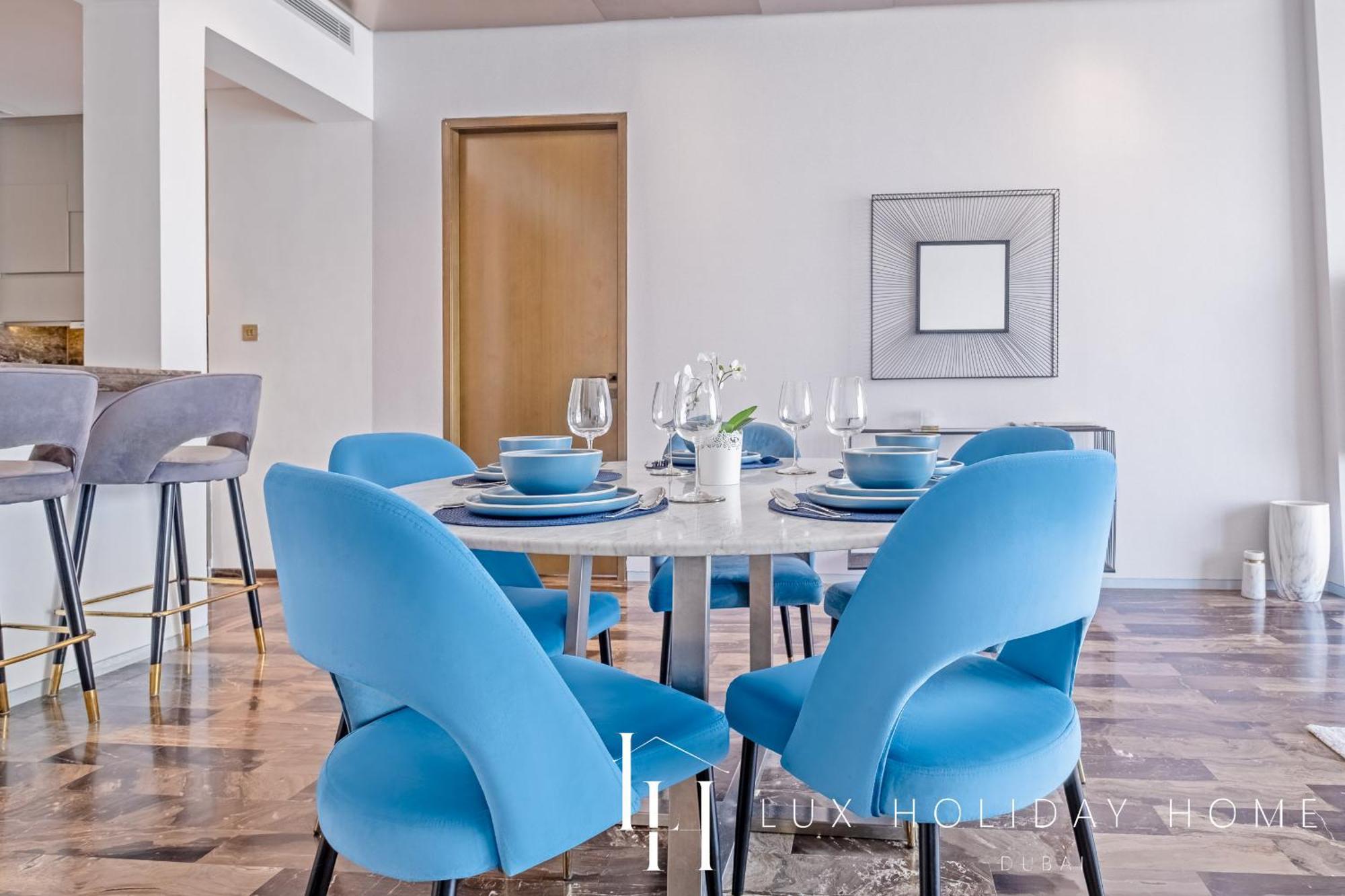 Lux - Lavish Suite With Full Palm Jumeirah View 1 دبي المظهر الخارجي الصورة